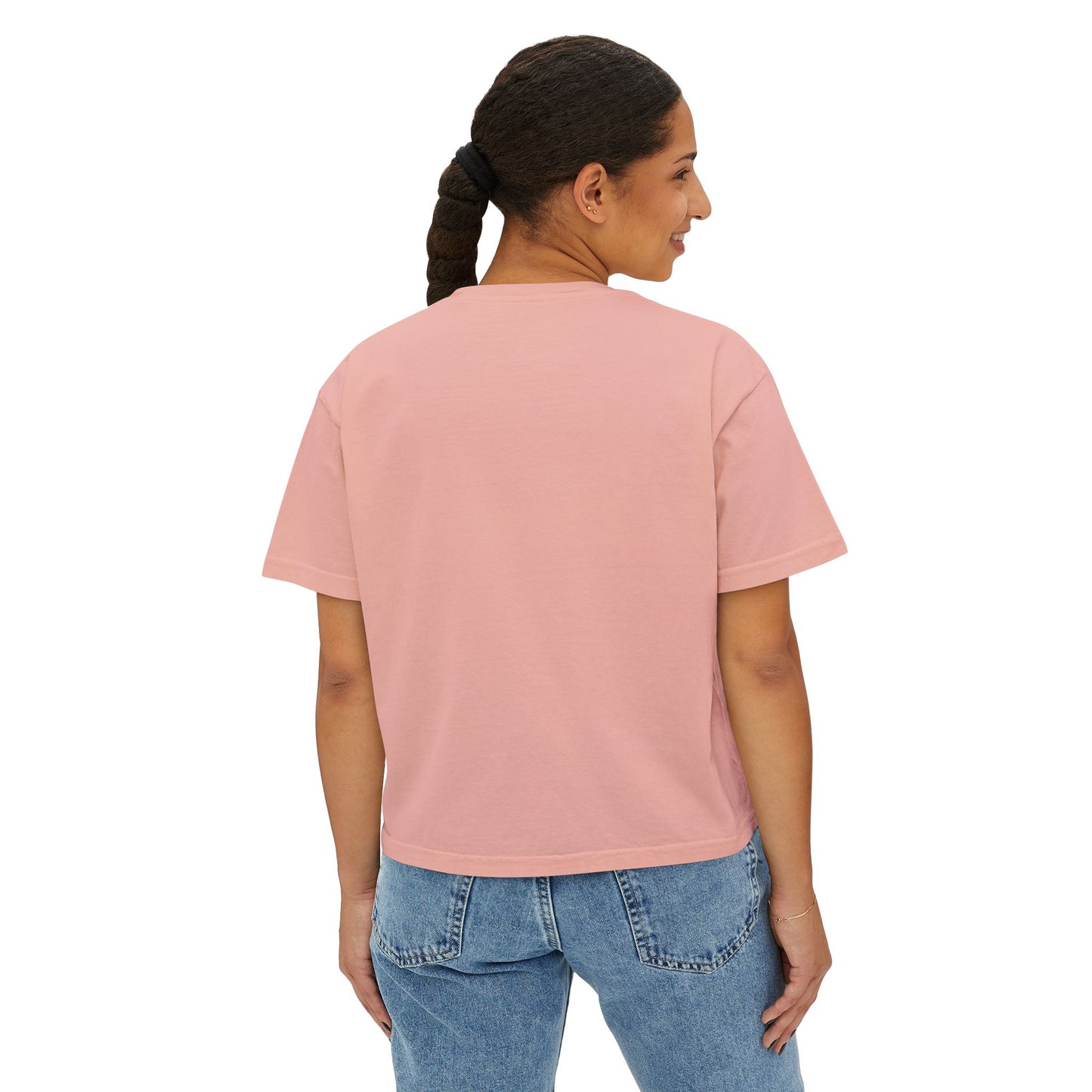 Boxy Organic Women’s Tee | 'Arab Hyphenated' Logo