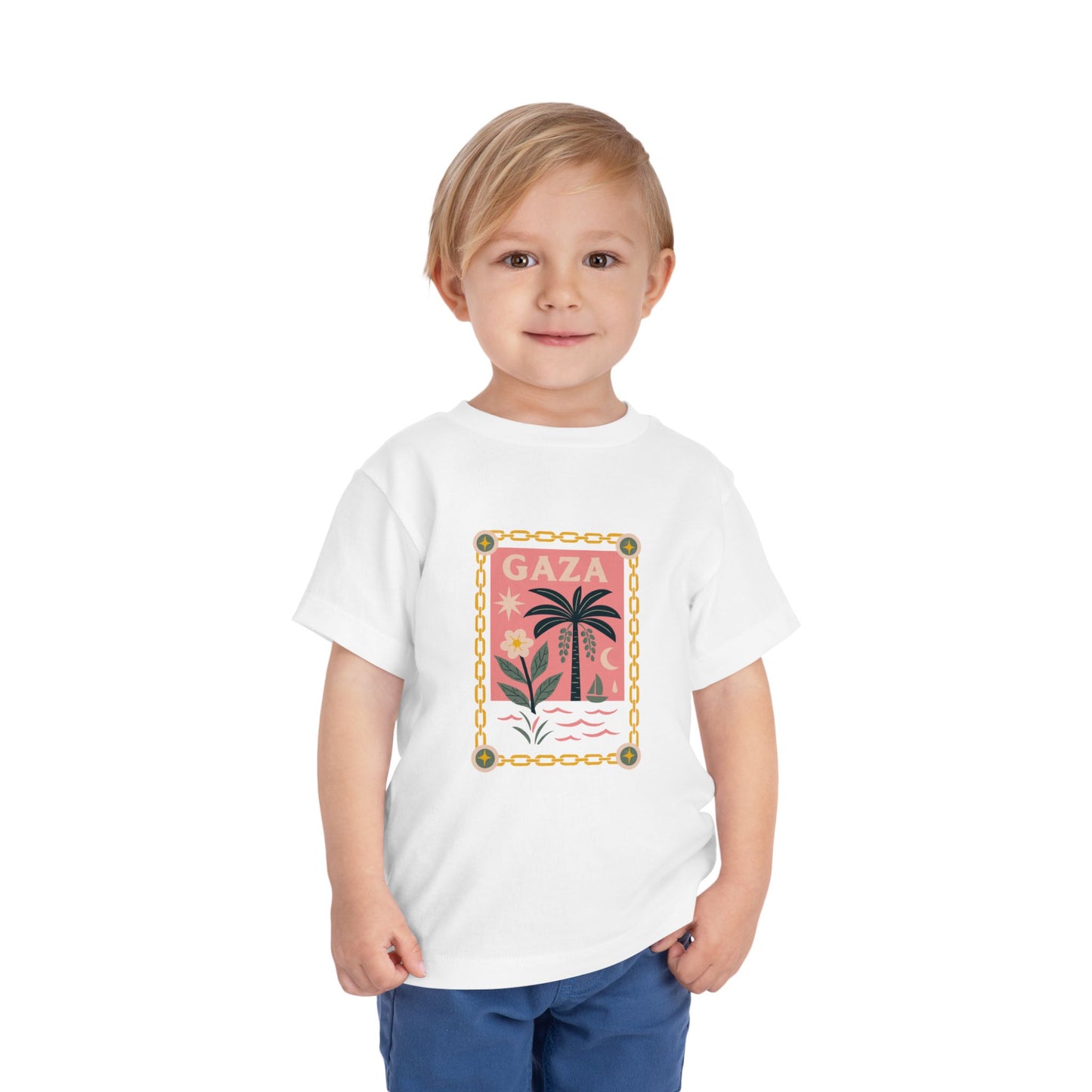 Gaza 'Break the Chains' Toddler Graphic Tee | 2T-5T
