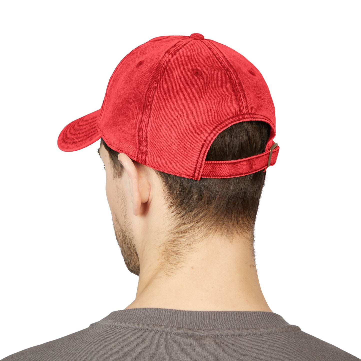 'I stand with Gaza' | انا مع غزّة | Embroidered in Arabic - Vintage Ball Cap (Unisex)