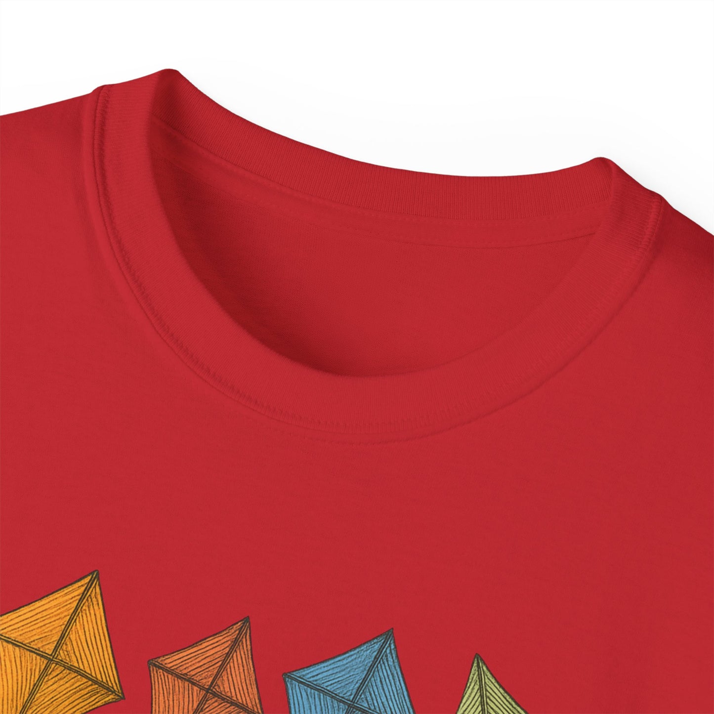 'Kites for Humanity' | Unisex Cotton Heritage Tee