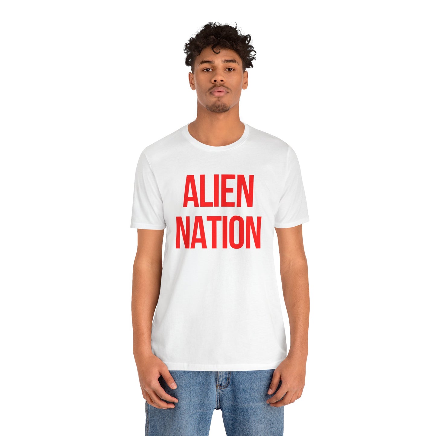 Minimalist Alien Nation™ Tribute Jersey Tee
