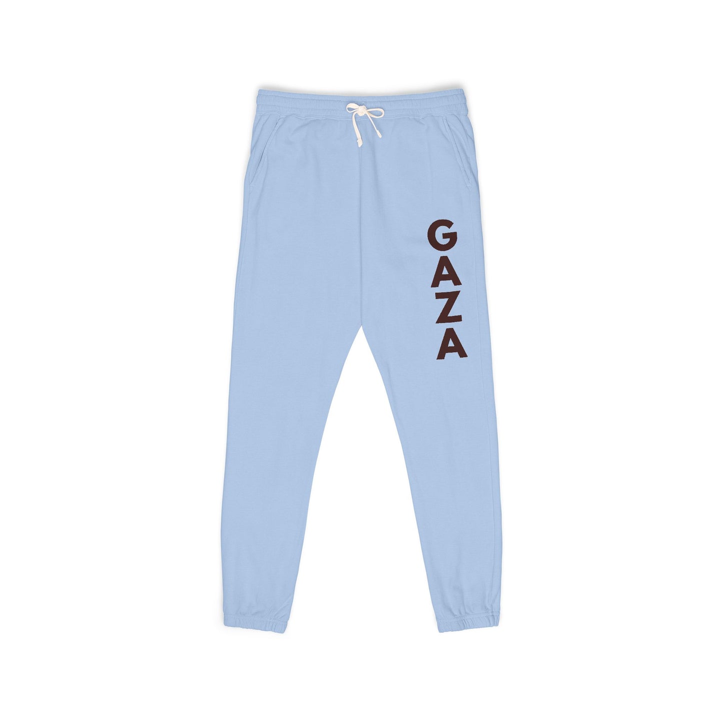 Joggers for Gaza – Unisex Cotton Fleece Sweatpants for Comfort & Solidarity