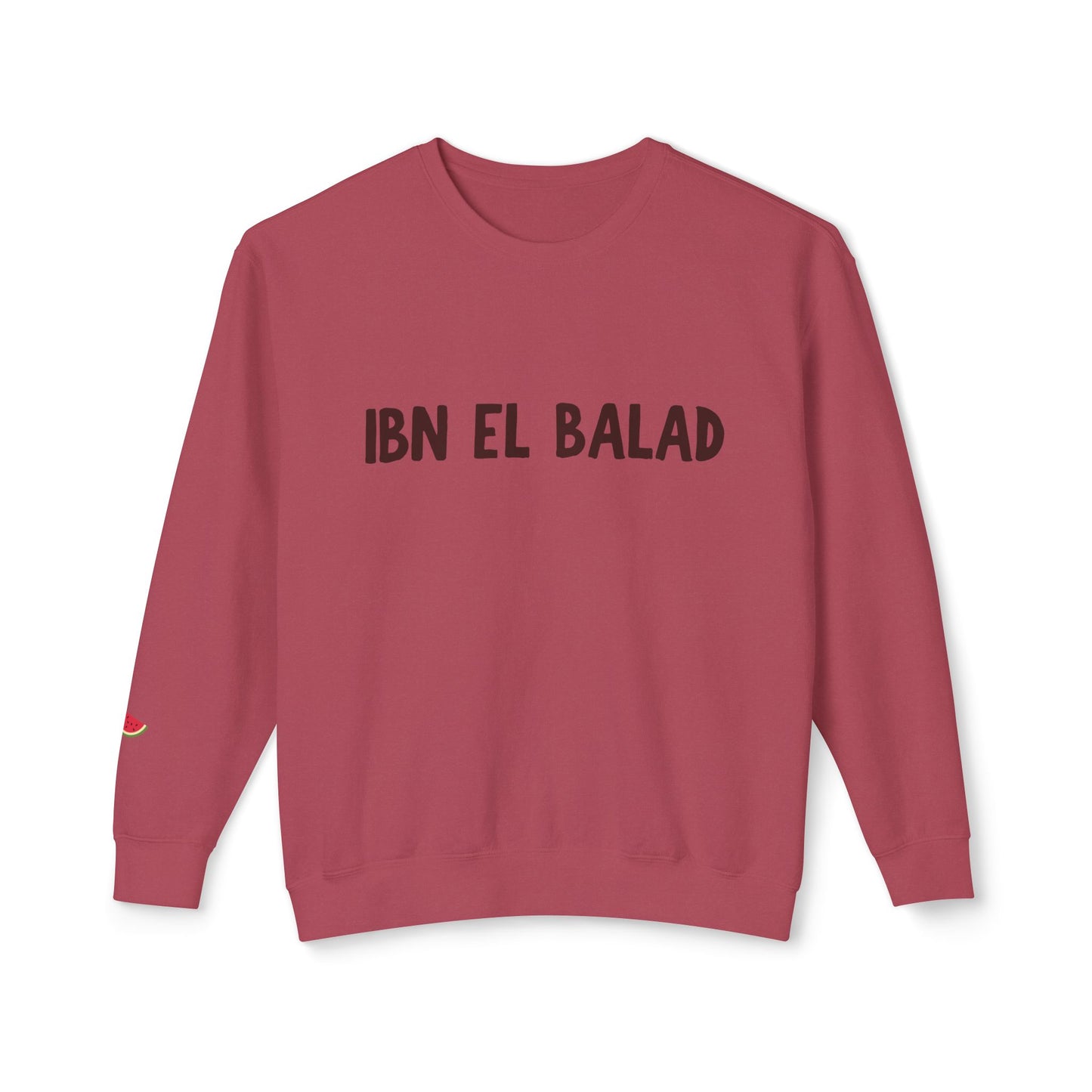 'Ibn El Balad' | 'Son of the Land' | Unisex Lightweight Crewneck | Light Colors
