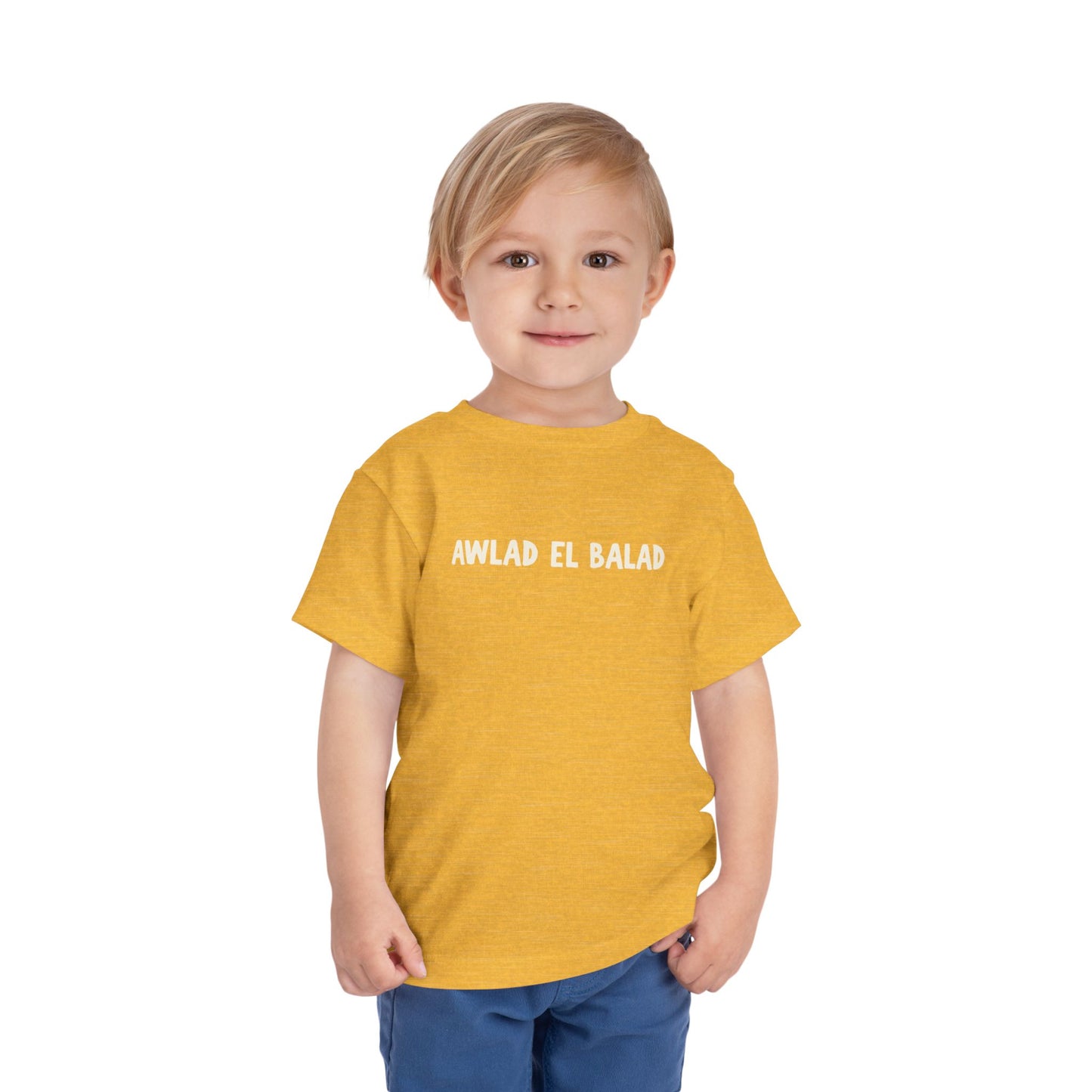 'Awlad El Balad' 'Children of the Land' Toddler Tee | Arab Hyphenated™ Staple