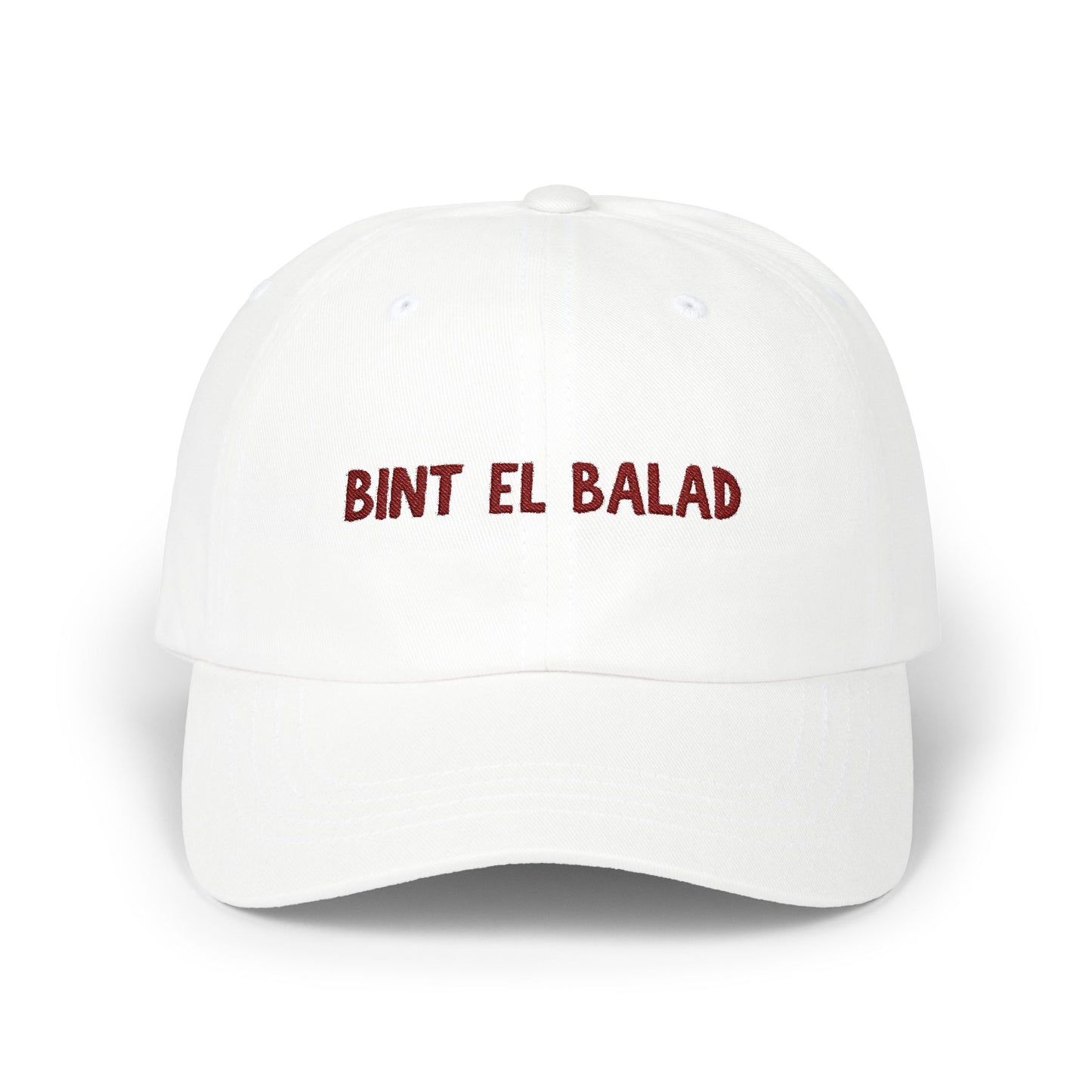 'Bint el Balad' | 'Daughter of the Land' | Embroidered Heritage Ball Cap