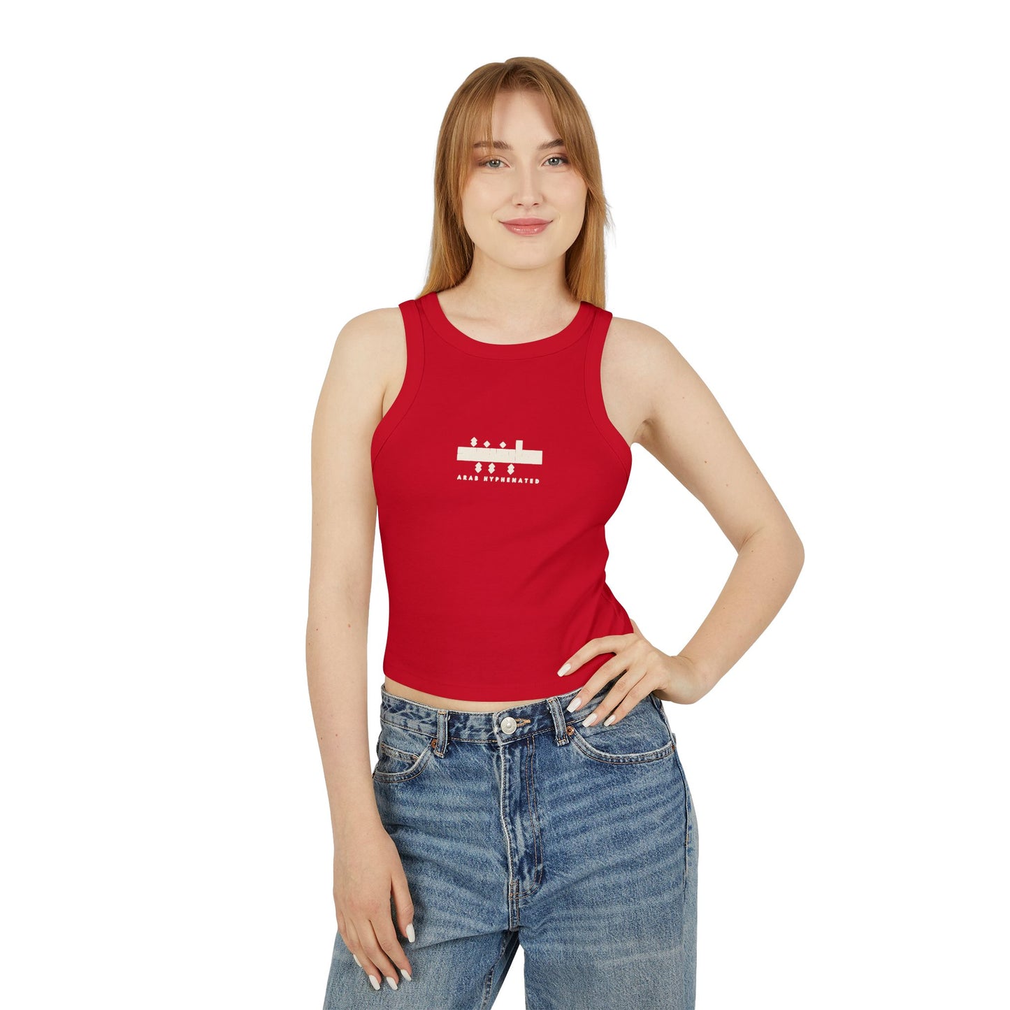 Arab Hyphenated | Women's Racer Tank Top
