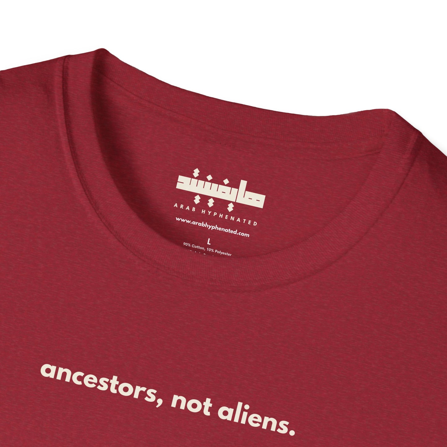 Ancestors Tribute T-Shirt (Syrian Immigrant, Ellis Island, 1926) | Alien Nation™