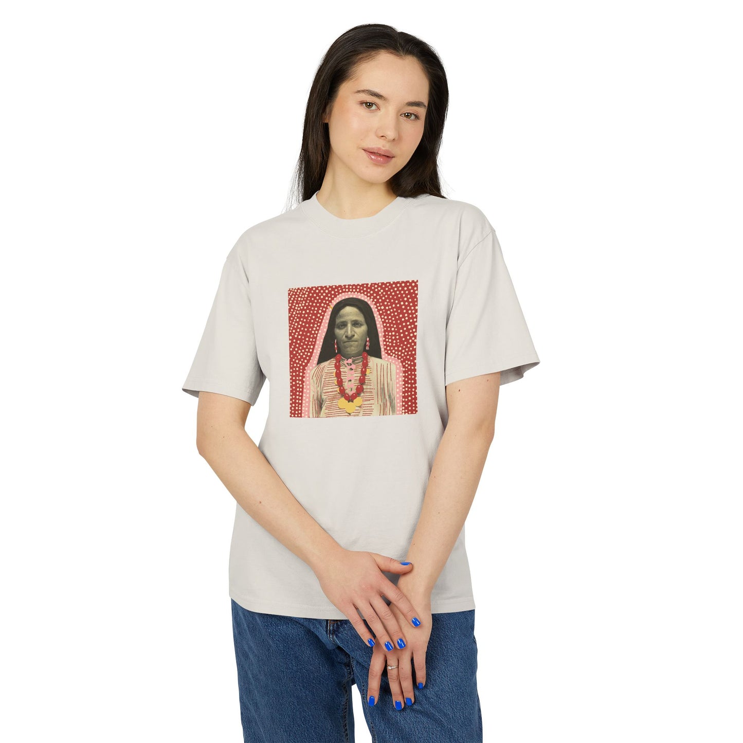 Syrian Immigrant, Ellis Island, 1926 | Unisex Cream Heavy Cotton Tee | Alien Nation™