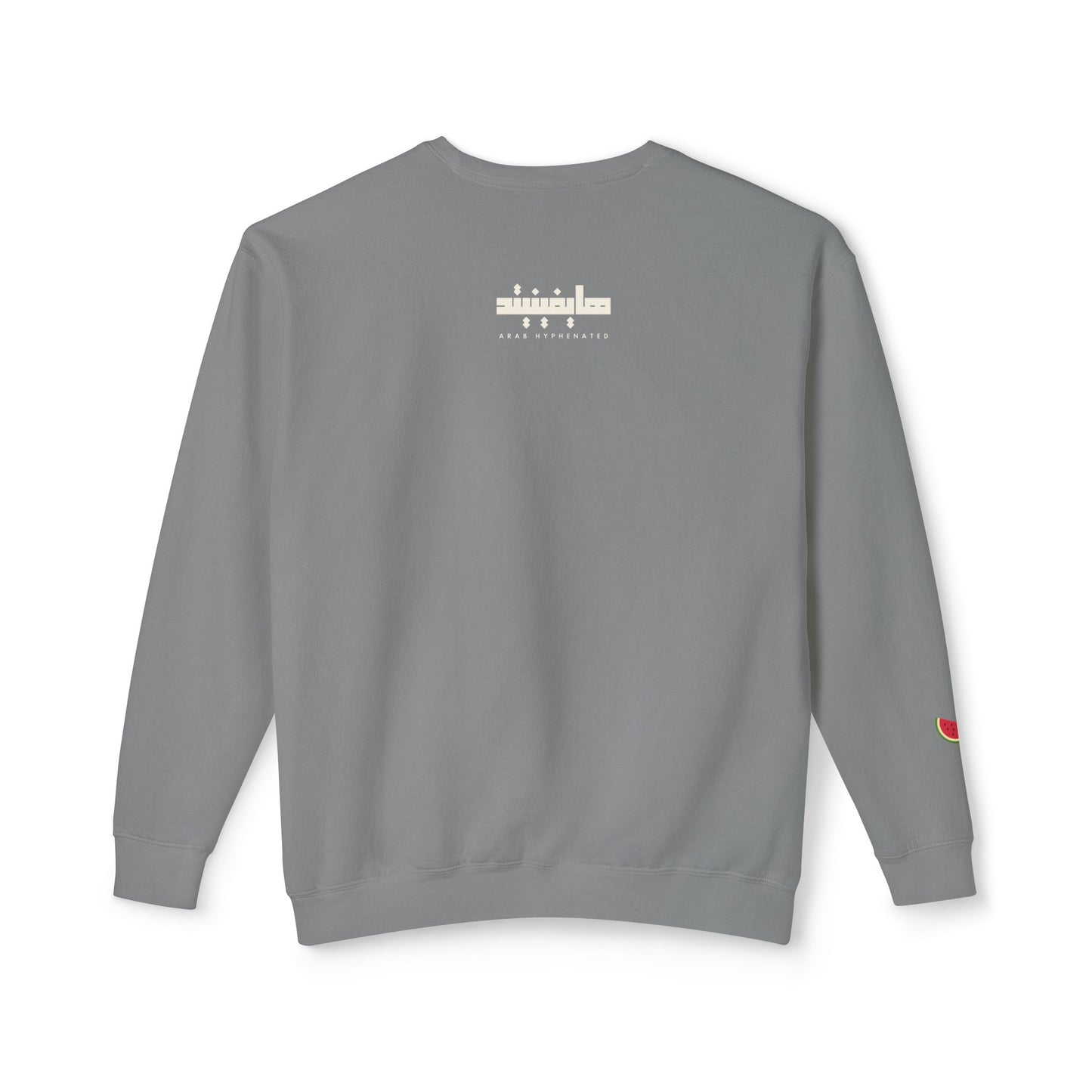 'Bint El Balad' | 'Daughter of the Land' | Cotton Lightweight Sweatshirt | Arab Hyphenated