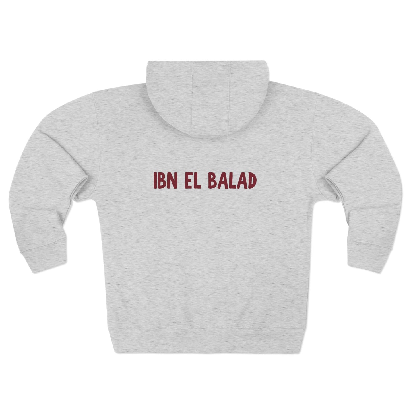 Ode to Palestine "Ibn el Balad" | "Son of the Land" | Zip Hoodie