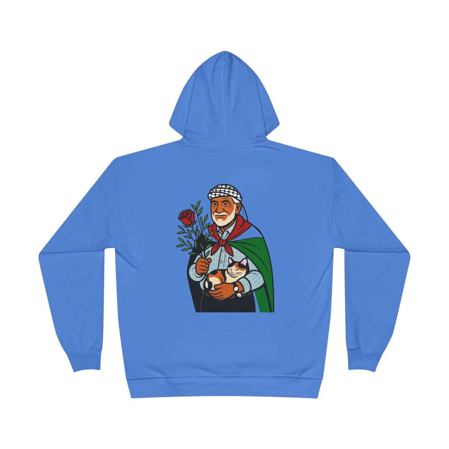 'We Remain', Palestine Ancenstoral Tribute | Eco Unisex Hoodie Sweatshirt (2 Sided Print)