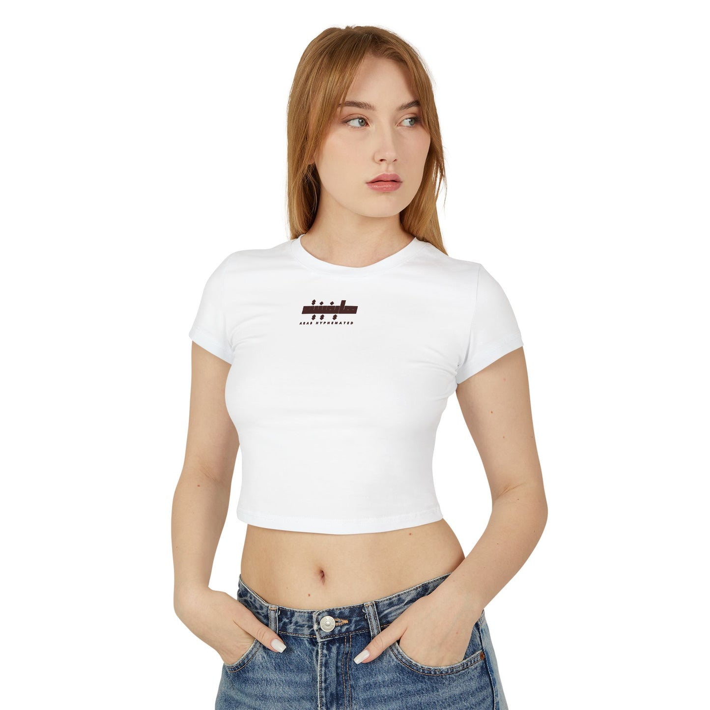 Arab Hyphenated™ 100% Organic Cotton Crop Top