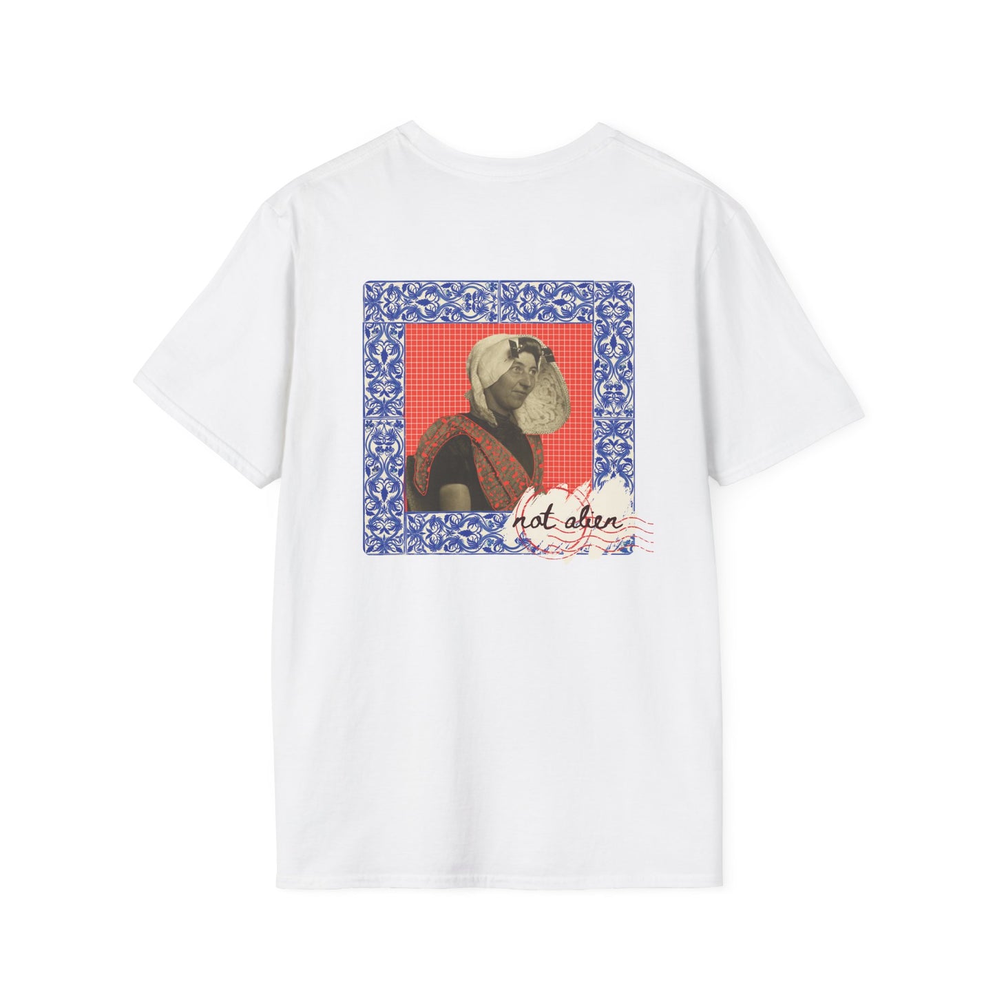 Ancestor Tribute Graphic T-Shirt (Dutch Immigrant, Ellis Island, ca. 1906-1914) | Alien Nation™