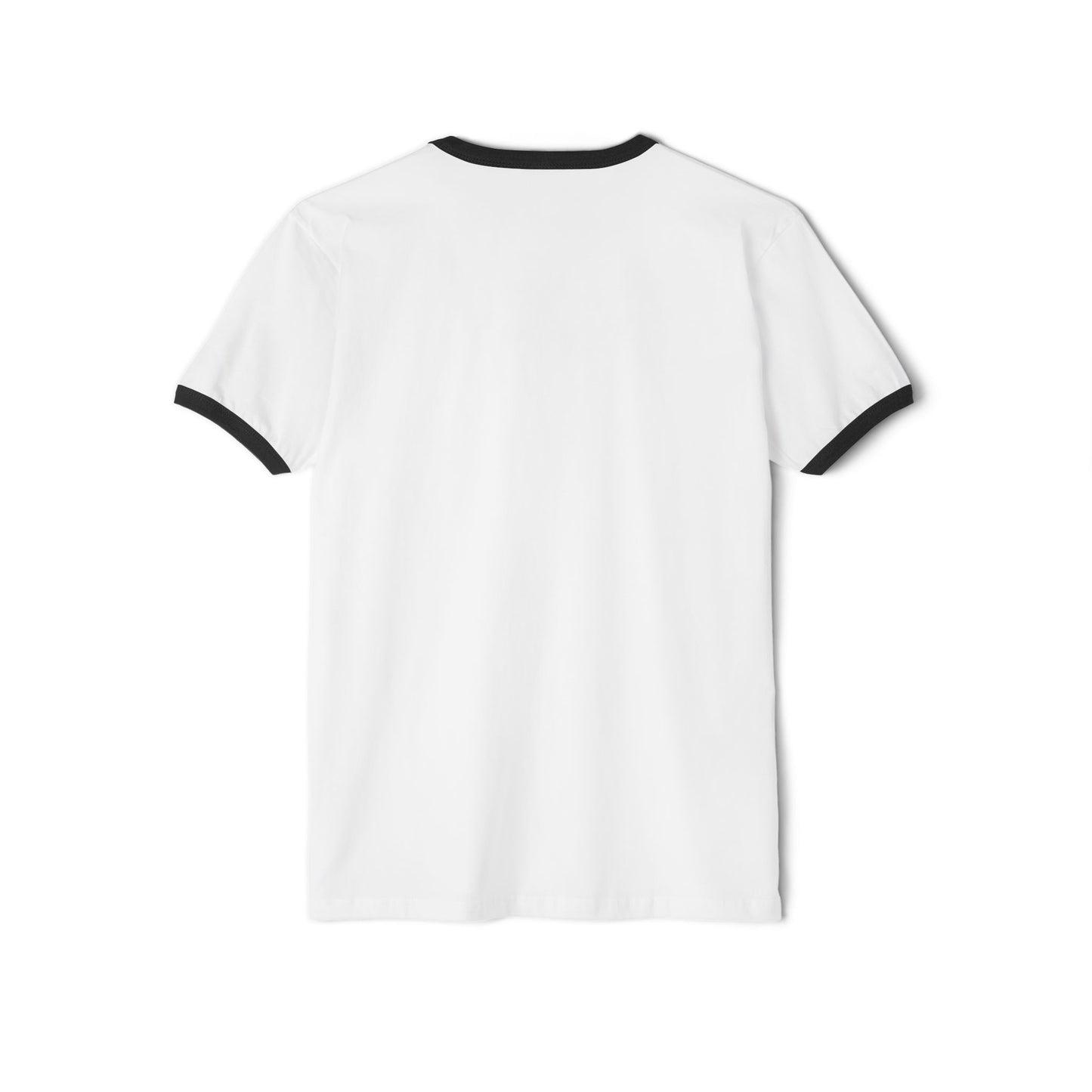 Minimalist 'Ancestors, Not Aliens' Unisex Cotton Ringer Tee | Alien Nation™