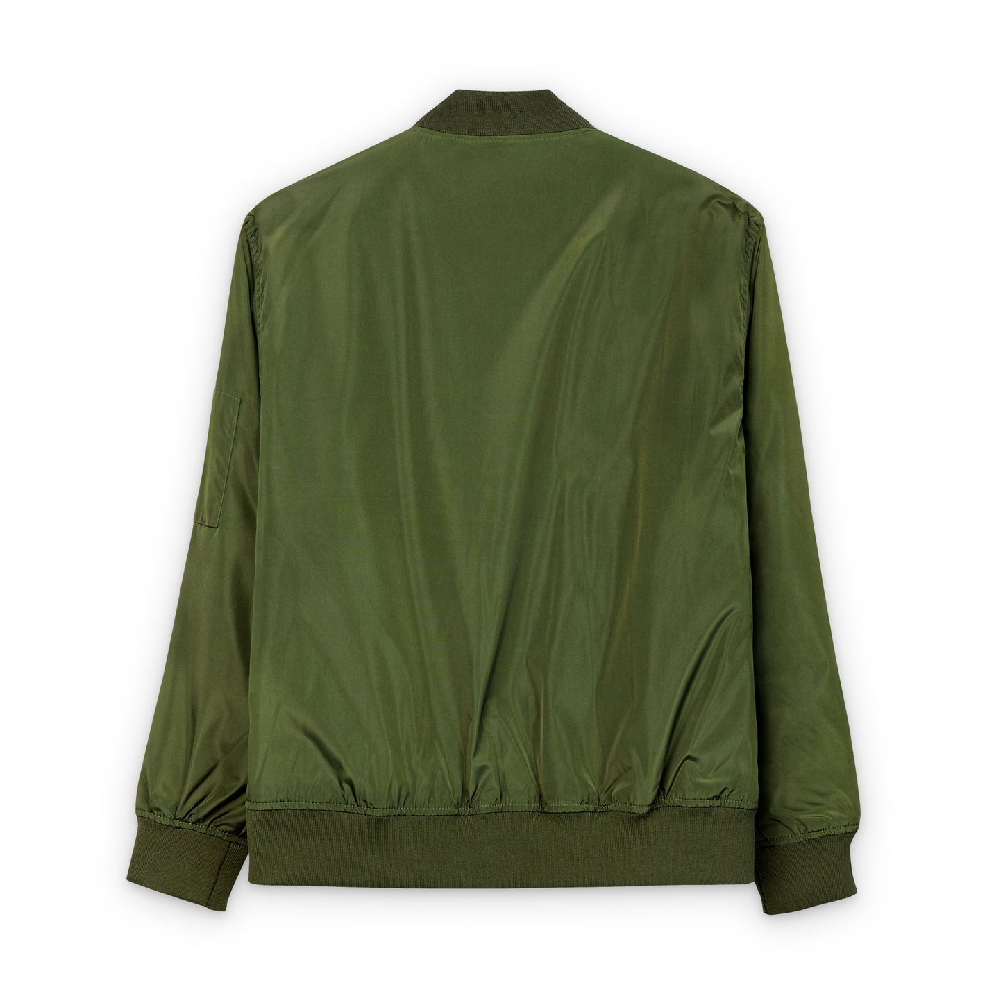 Arab Hyphenated™ Minimalist Eco-Friendly Embroidered Designer Bomber Jacket