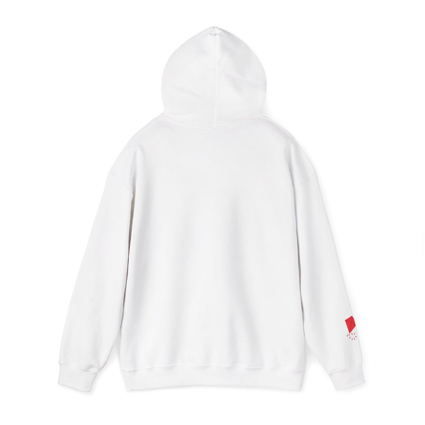 'We are Gaza' Heritage Hooded Sweatshirt (Chest & Sleeve Original Designs, Print)