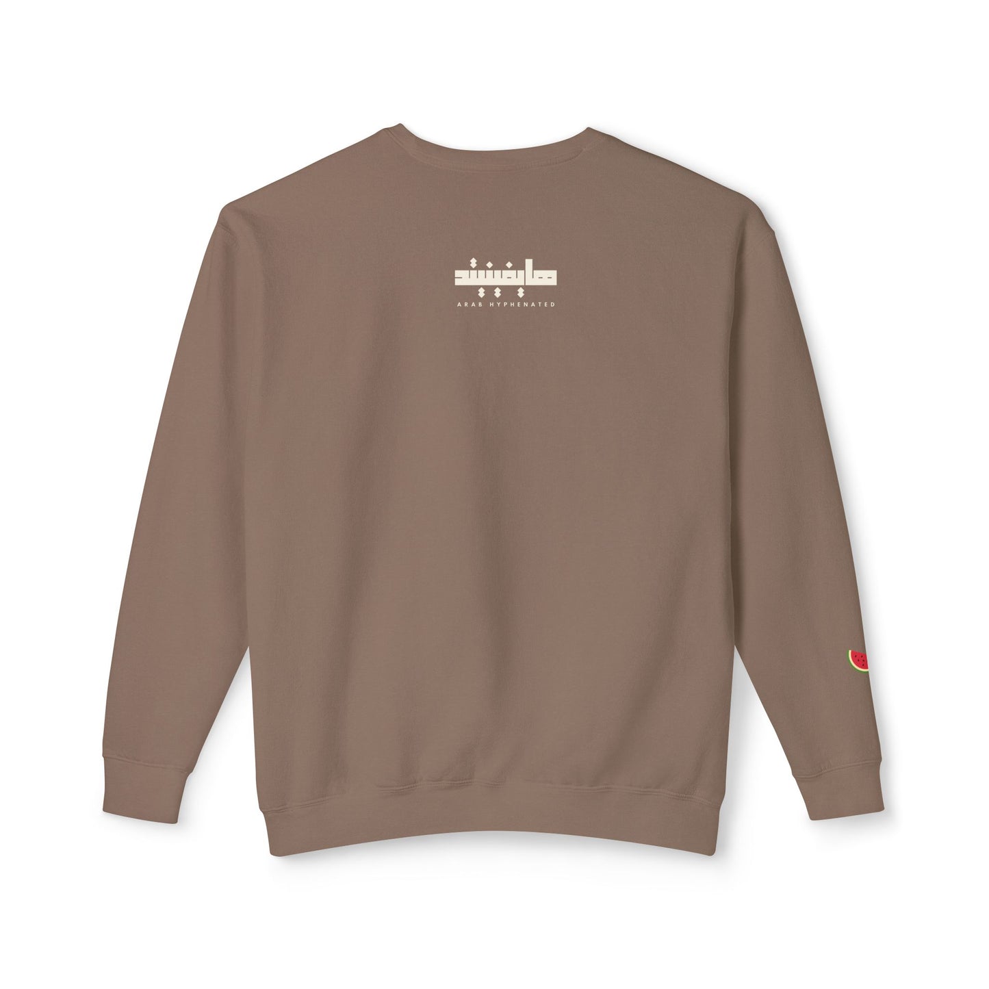 'Bint El Balad' | 'Daughter of the Land' | Cotton Lightweight Sweatshirt | Arab Hyphenated