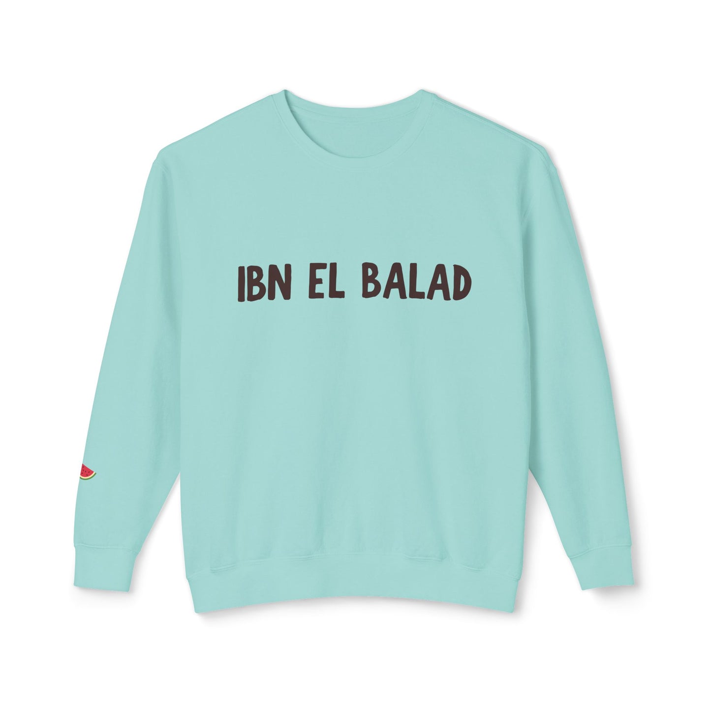 'Ibn El Balad' | 'Son of the Land' | Unisex Lightweight Crewneck | Light Colors