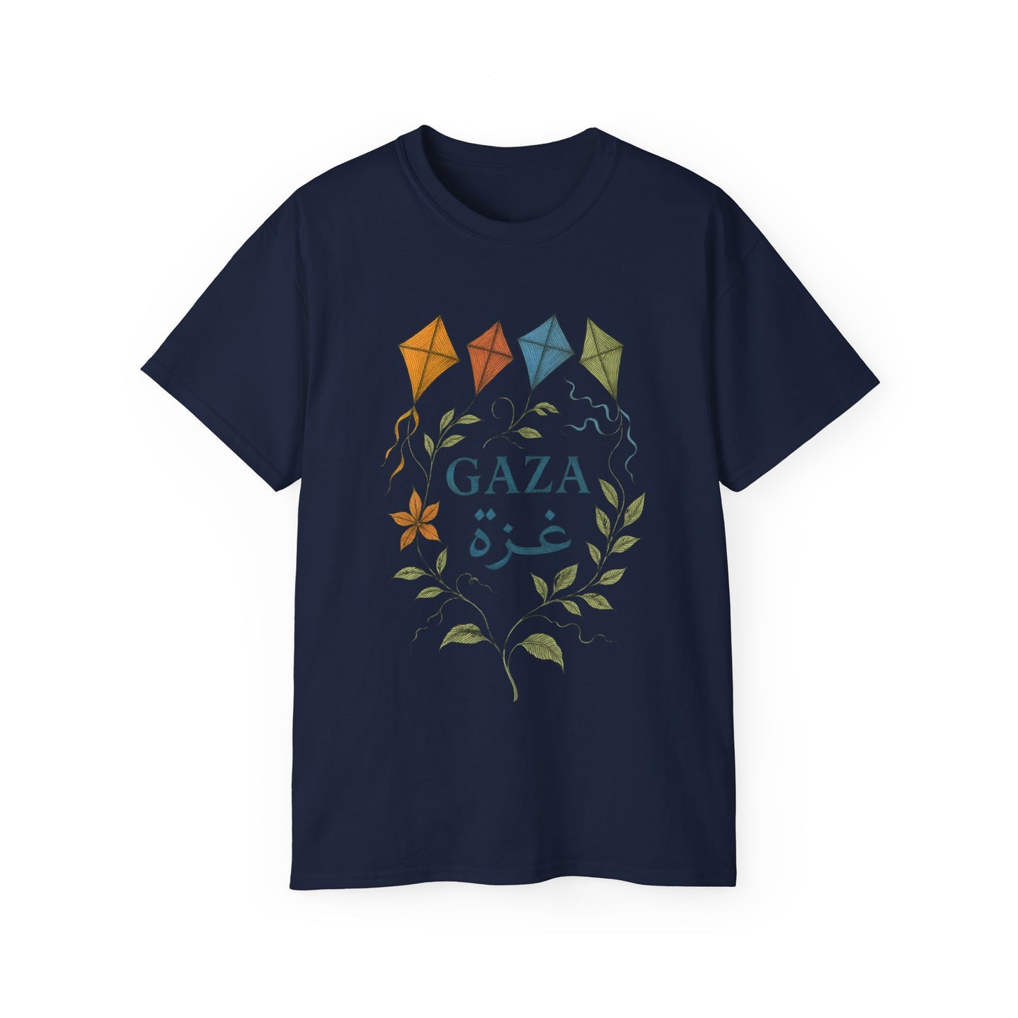 'Kites for Humanity' | Unisex Cotton Heritage Tee