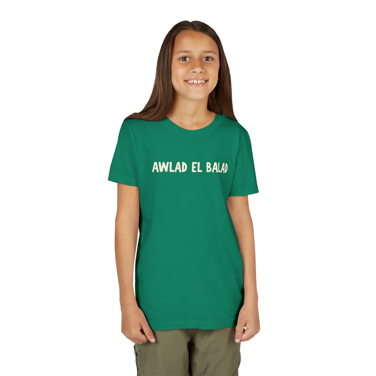Arab Hyphenated™ Kids Tee 'Awlad El Balad' | 'Children of the Land'