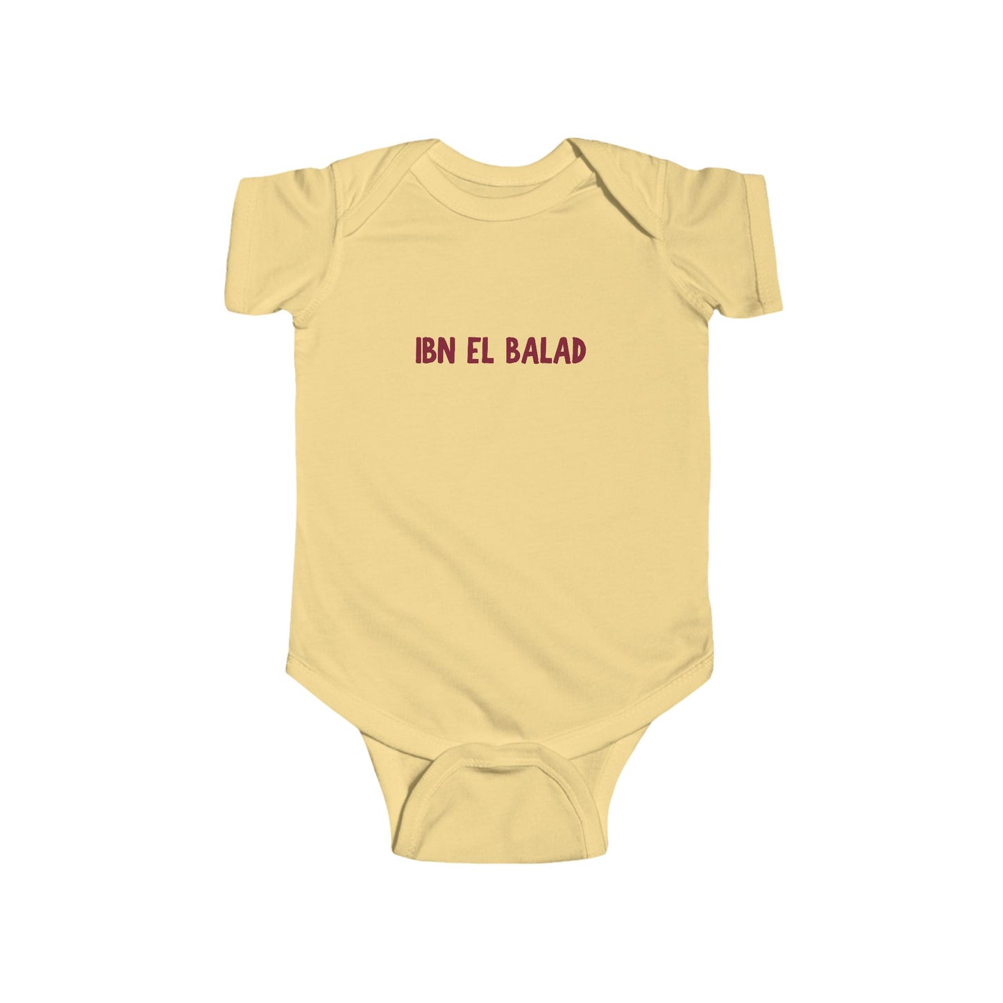 'Ibn el Balad' 'Son of the Land' | Infant Jersey Bodysuit | New Born - 24 Months