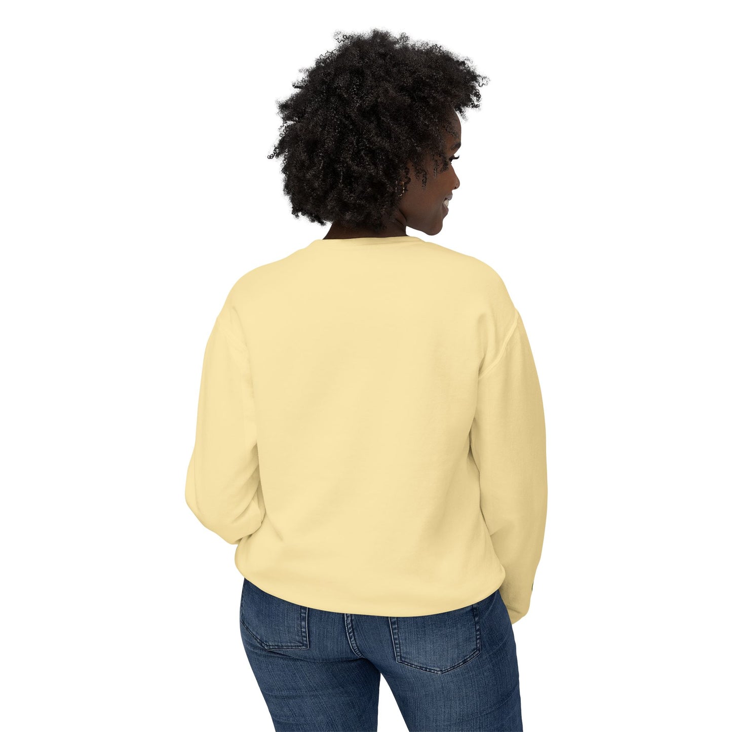 'Bint El Balad' | 'Daugher of the Land' | Cotton Lightweight Sweatshirt | Light Colors