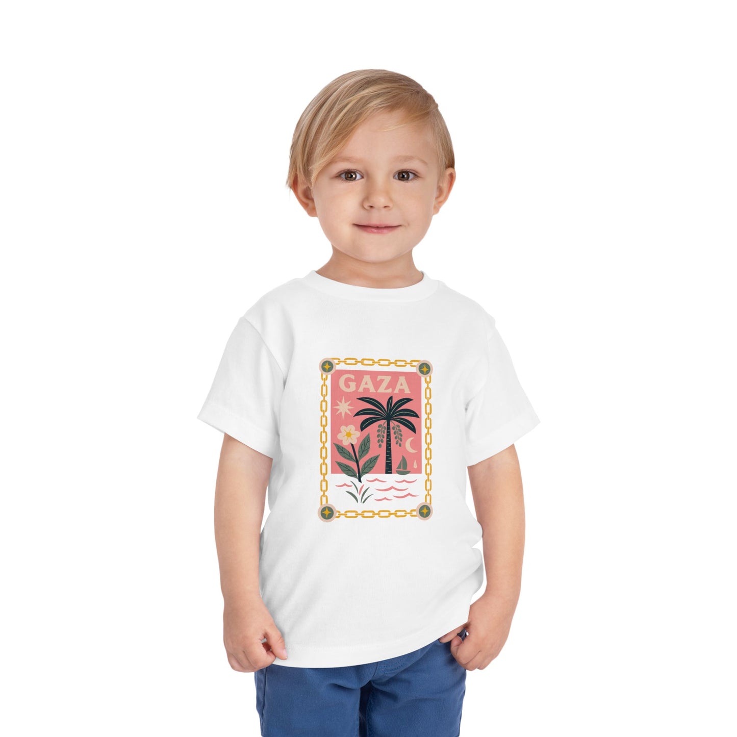 Gaza 'Break the Chains' Toddler Graphic Tee | 2T-5T
