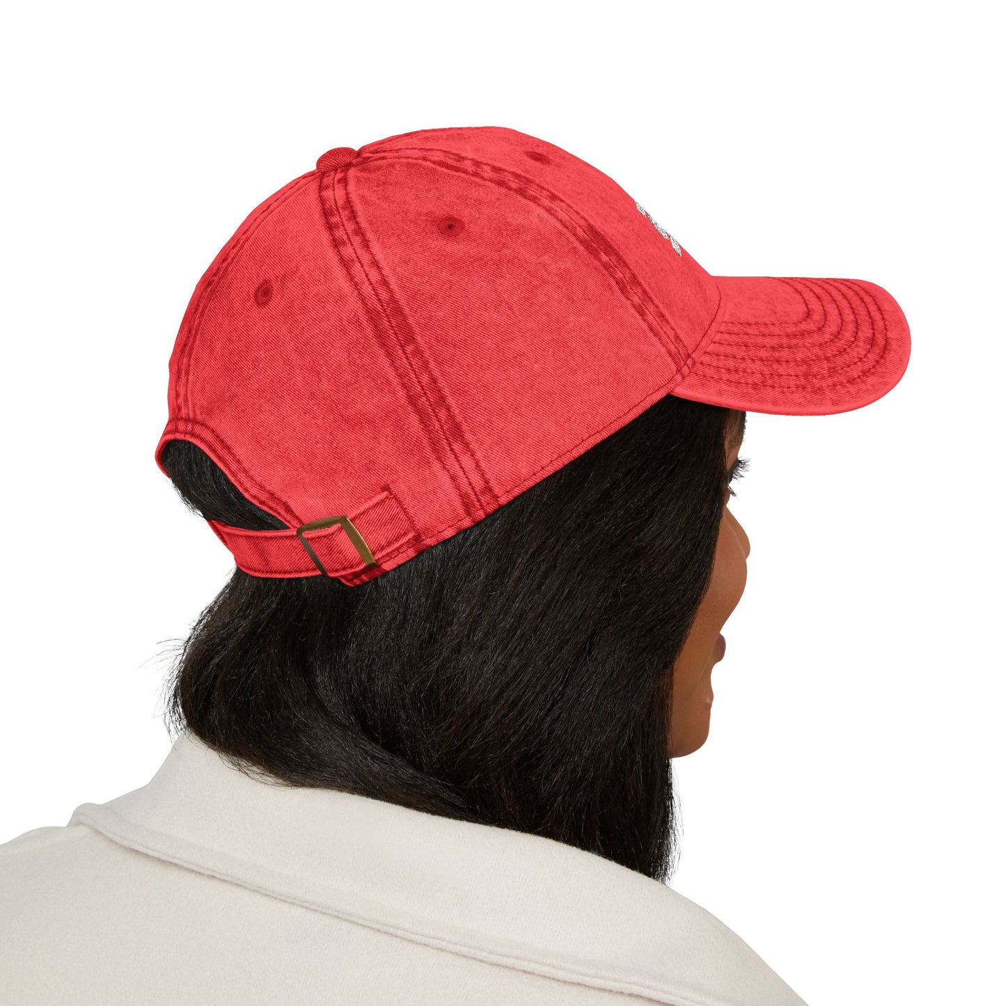 'I stand with Gaza' | انا مع غزّة | Embroidered in Arabic - Vintage Ball Cap (Unisex)