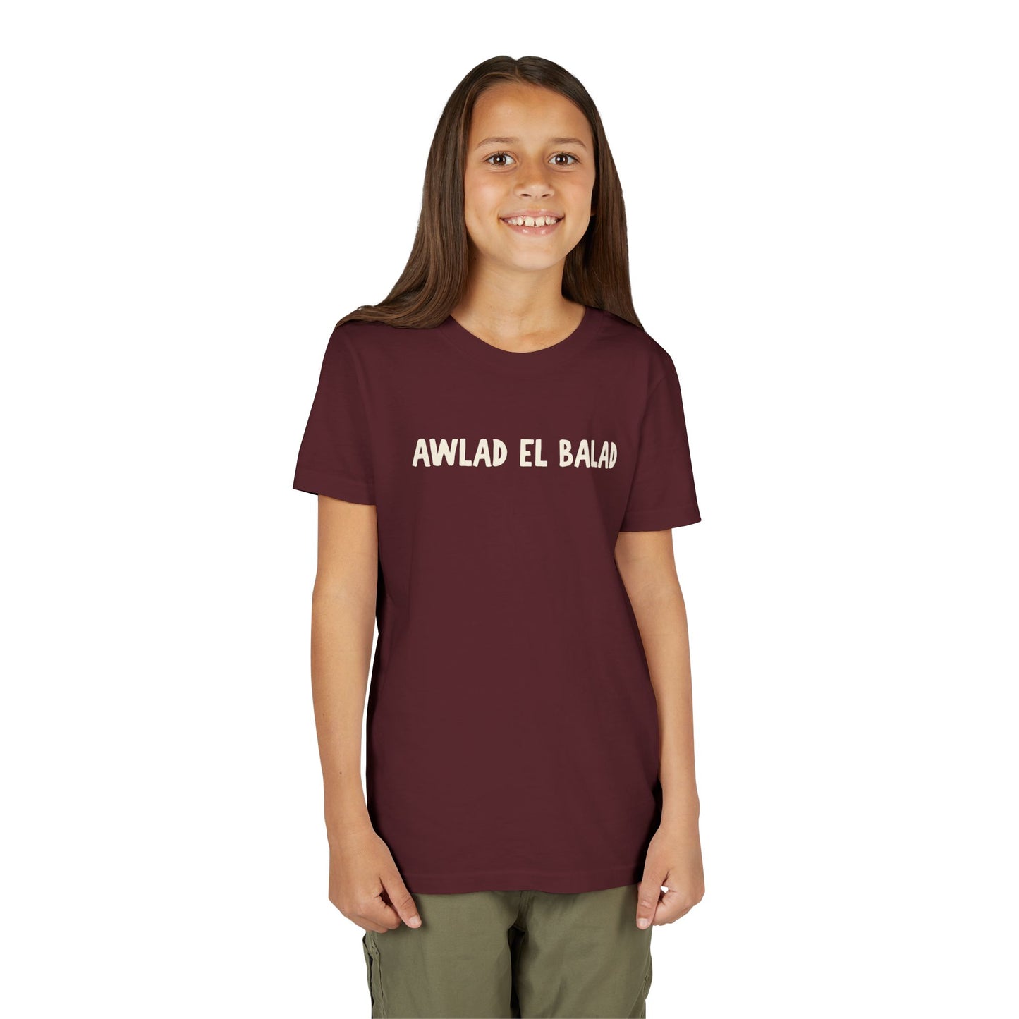Arab Hyphenated™ Kids Tee 'Awlad El Balad' | 'Children of the Land'
