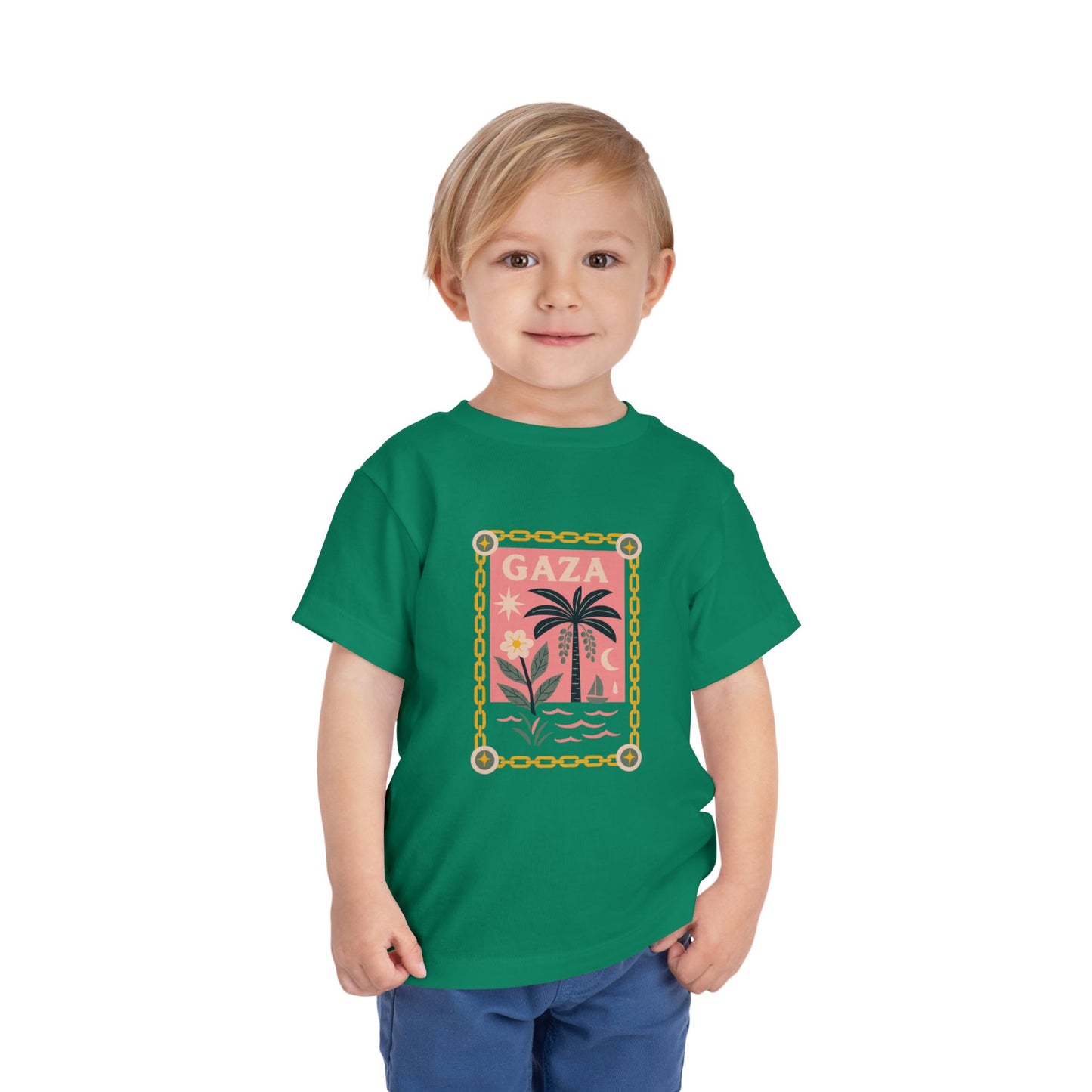 Gaza 'Break the Chains' Toddler Graphic Tee | 2T-5T