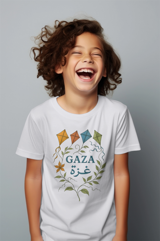 'Kites for Humanity' | Unisex Cotton Heritage Tee | 2-5T