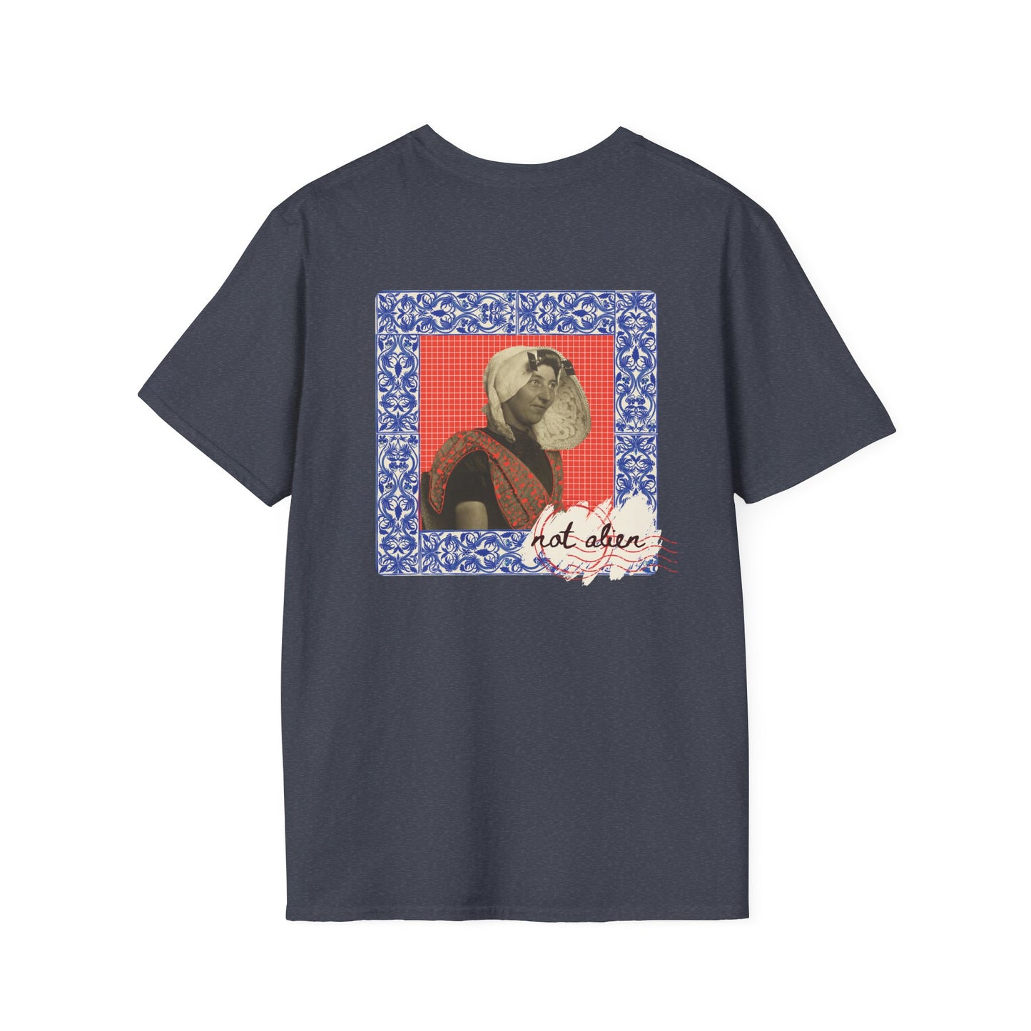 Ancestor Tribute Graphic T-Shirt (Dutch Immigrant, Ellis Island, ca. 1906-1914) | Alien Nation™