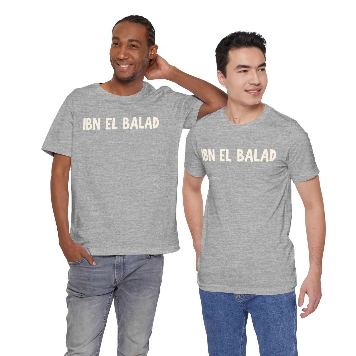 'Ibn El Balad' 'Son of the Land' Jersey Cotton Jersey Tee | Arab Hyphenated™ Staple