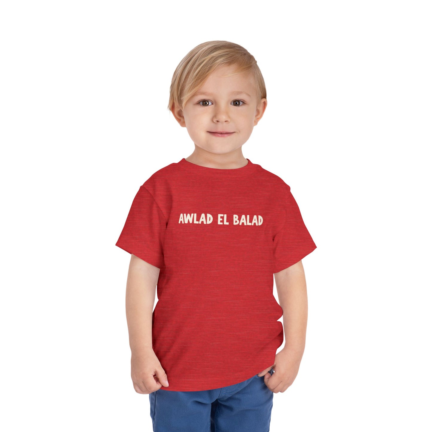 'Awlad El Balad' 'Children of the Land' Toddler Tee | Arab Hyphenated™ Staple