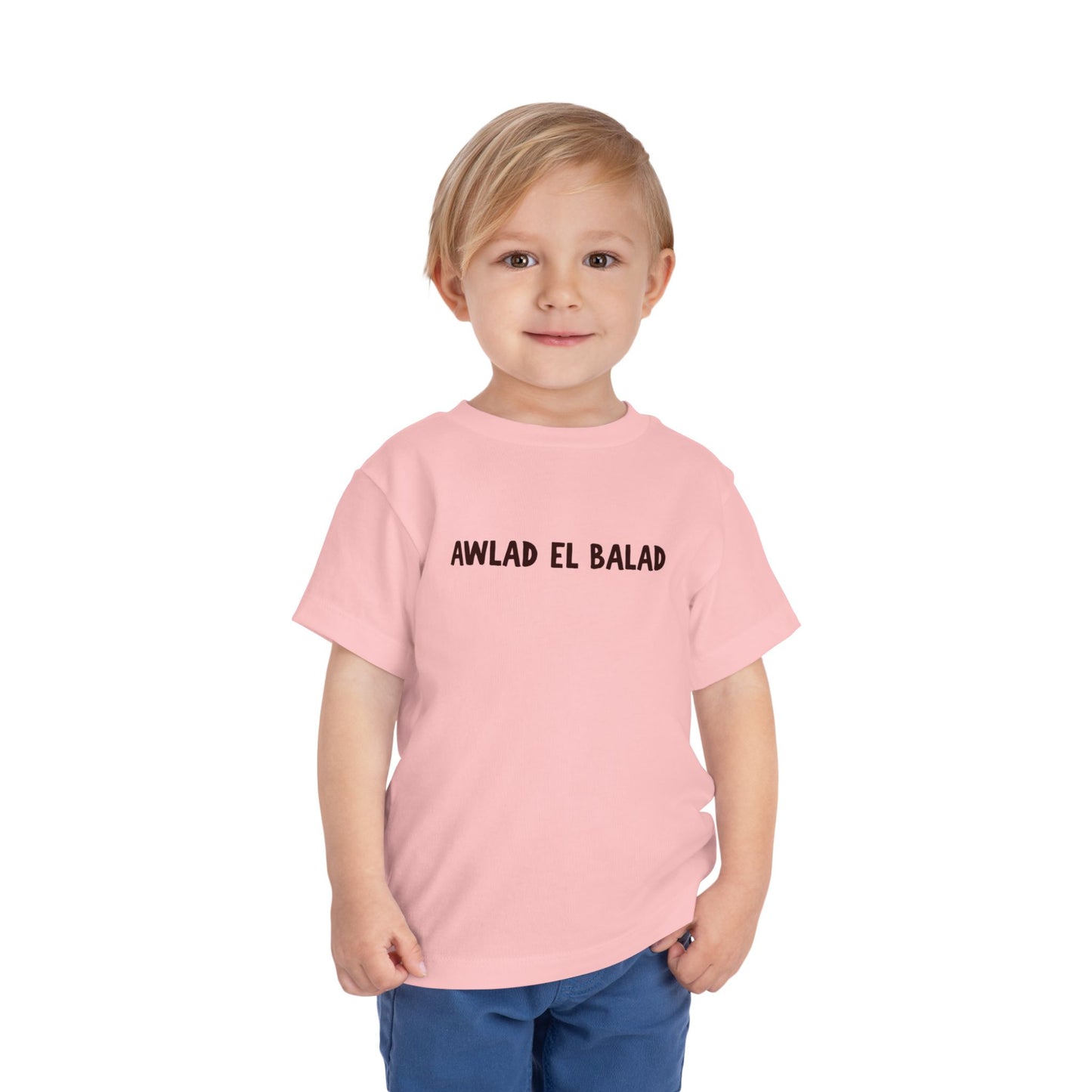 'Awlad El Balad' 'Children of the Land' Toddler Tee | Arab Hyphenated™ Staple