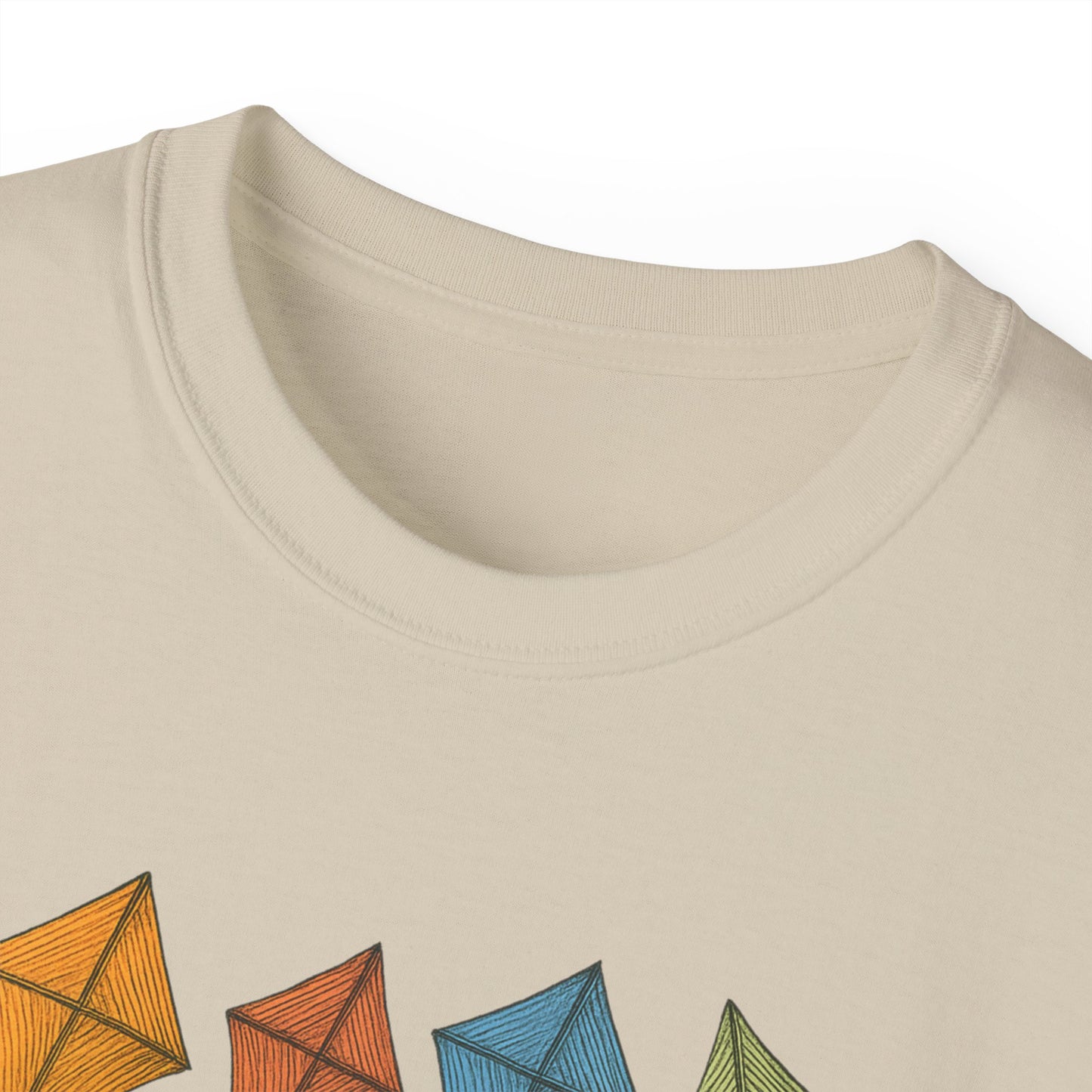 'Kites for Humanity' | Unisex Cotton Heritage Tee