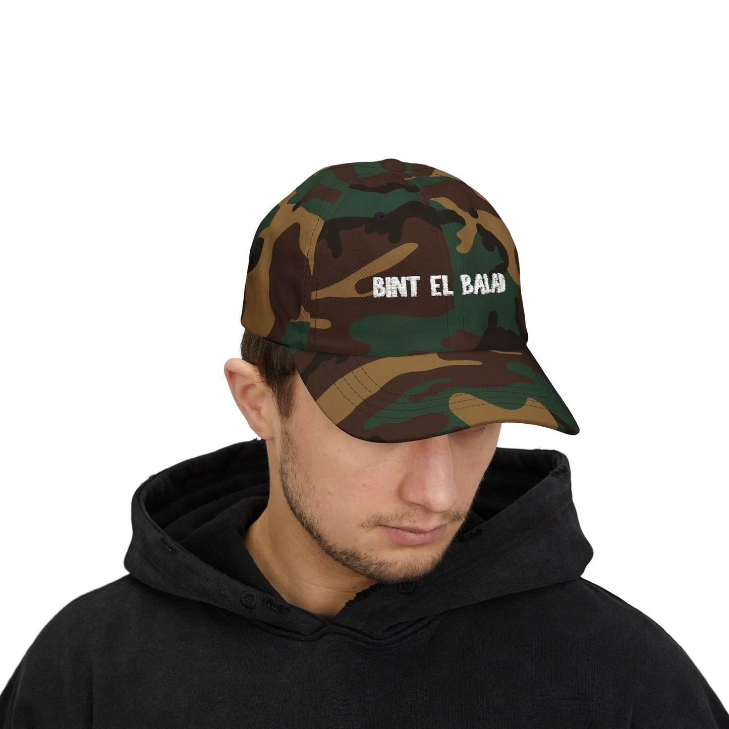'Bint El Balad' | 'Daughter of the Land' | Embroidered Heritage Ball Cap | Arab Hyphenated
