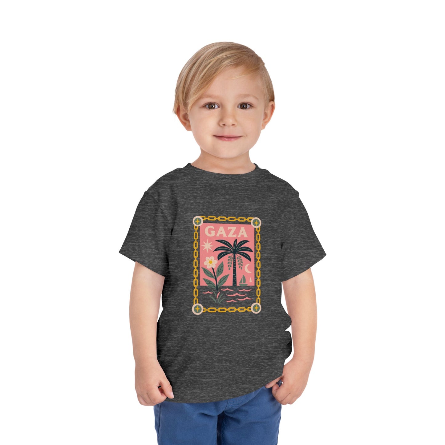 Gaza 'Break the Chains' Toddler Graphic Tee | 2T-5T