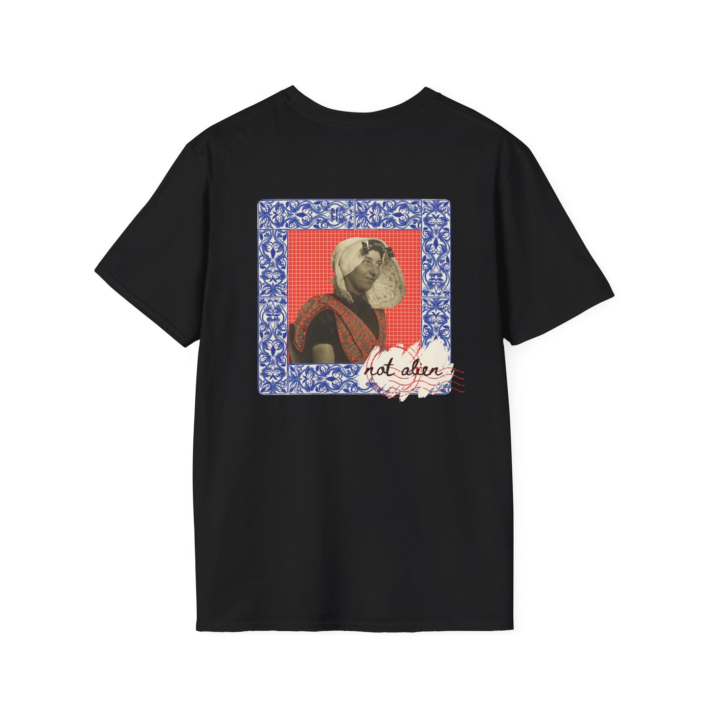 Ancestor Tribute Graphic T-Shirt (Dutch Immigrant, Ellis Island, ca. 1906-1914) | Alien Nation™