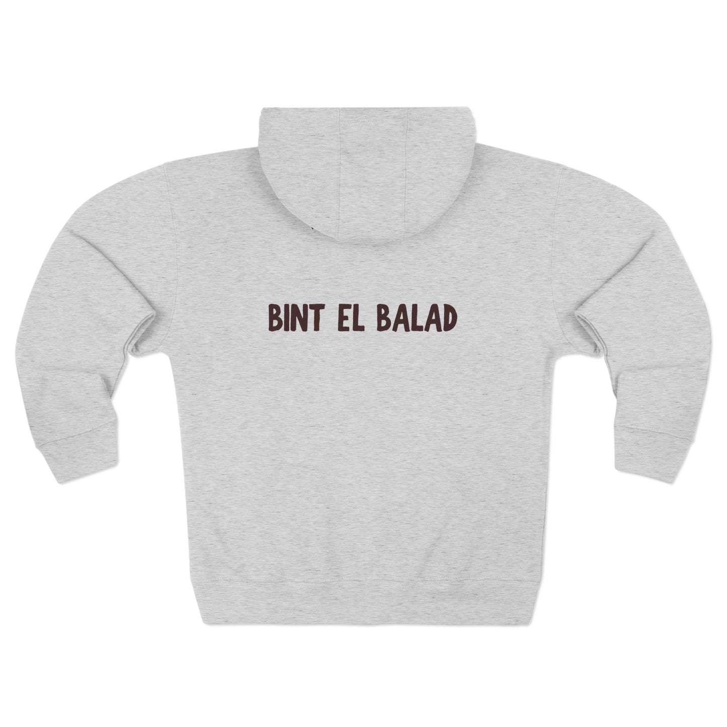 Ode to Palestine "Bint el Balad" | "Daughter of the Land" | Zip Hoodie