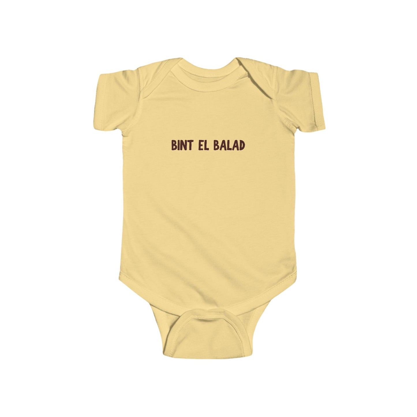 'Bint el Balad' 'Daughter of the Land' | Infant Jersey Bodysuit | New Born - 24 Months