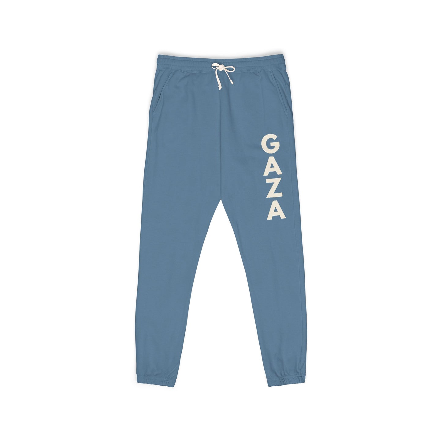 Joggers for Gaza – Unisex Cotton Fleece Sweatpants for Comfort & Solidarity