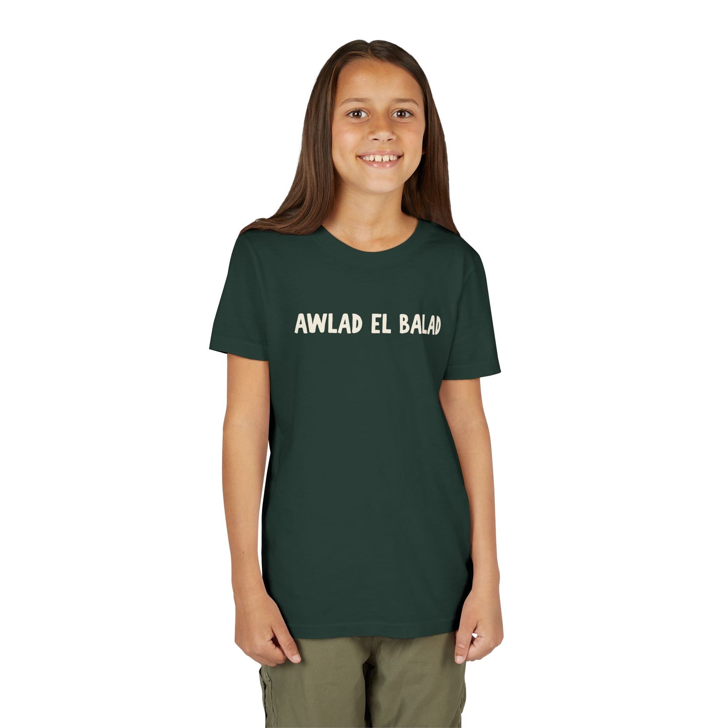 Arab Hyphenated™ Kids Tee 'Awlad El Balad' | 'Children of the Land'