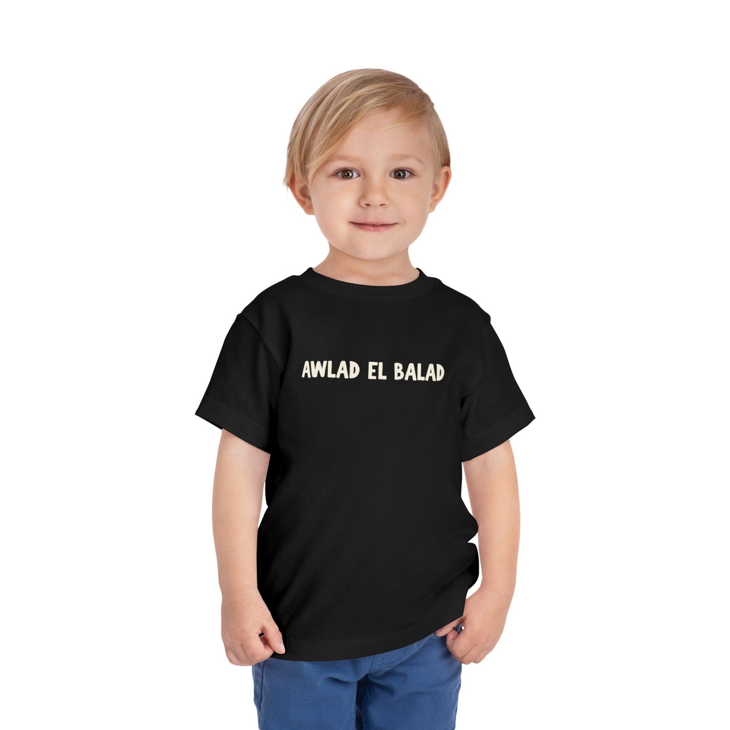 'Awlad El Balad' 'Children of the Land' Toddler Tee | Arab Hyphenated™ Staple