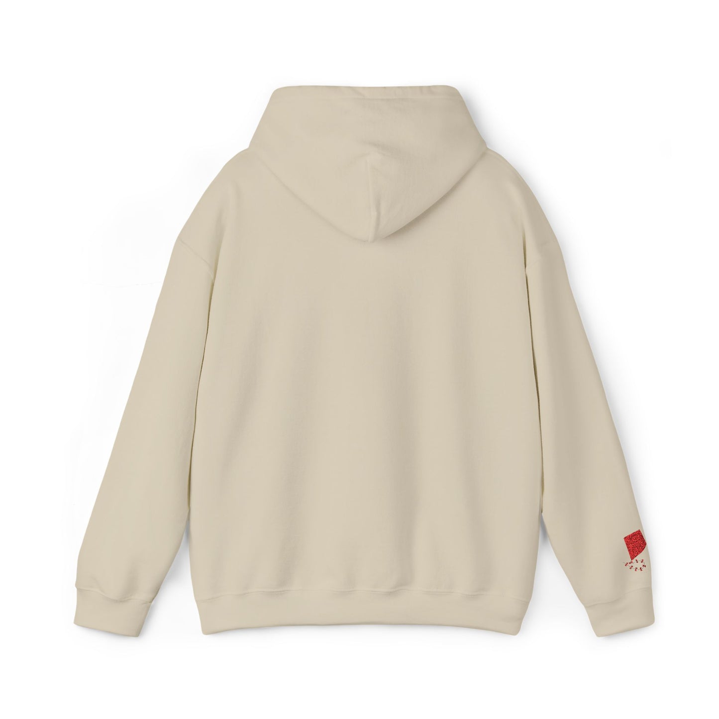 'We are Gaza' Embroidered Unisex Heavy Blend Hooded Sweatshirt - Sand, Grey, Pink