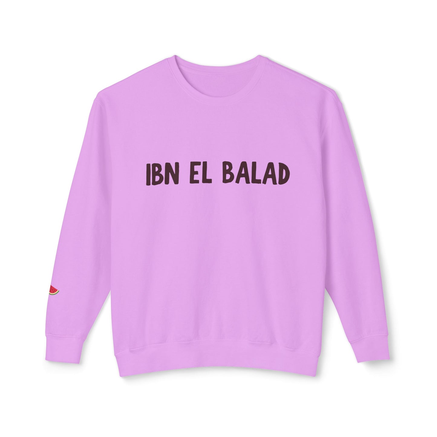 'Ibn El Balad' | 'Son of the Land' | Unisex Lightweight Crewneck | Light Colors