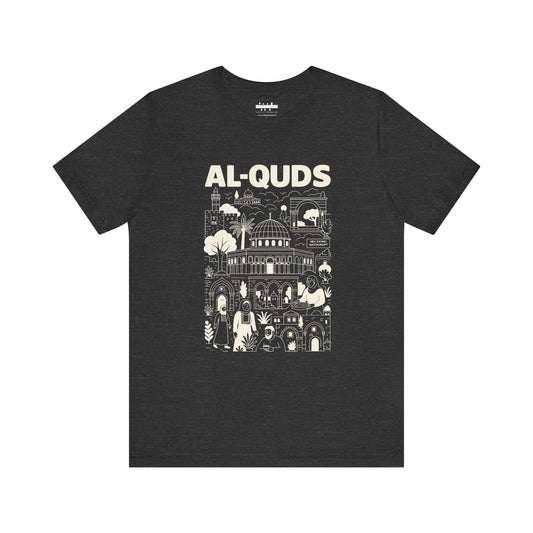 Ode to Al-Quds Jersey Tee (100% Airlume Cotton)