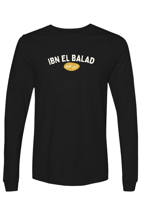 Ibn el Balad™ Long Sleeve Cotton Tee - Print