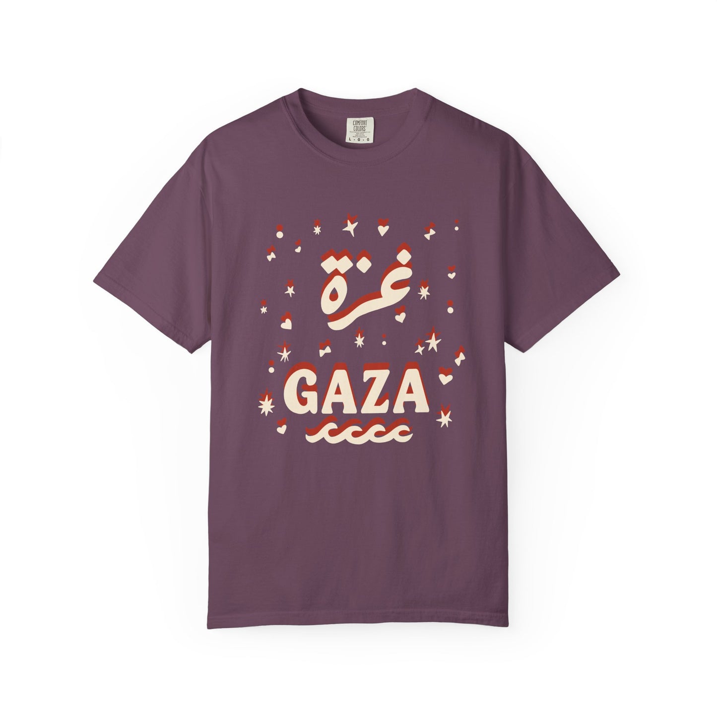 "Starry Night in Gaza" (Arabic and English) Unisex T-Shirt