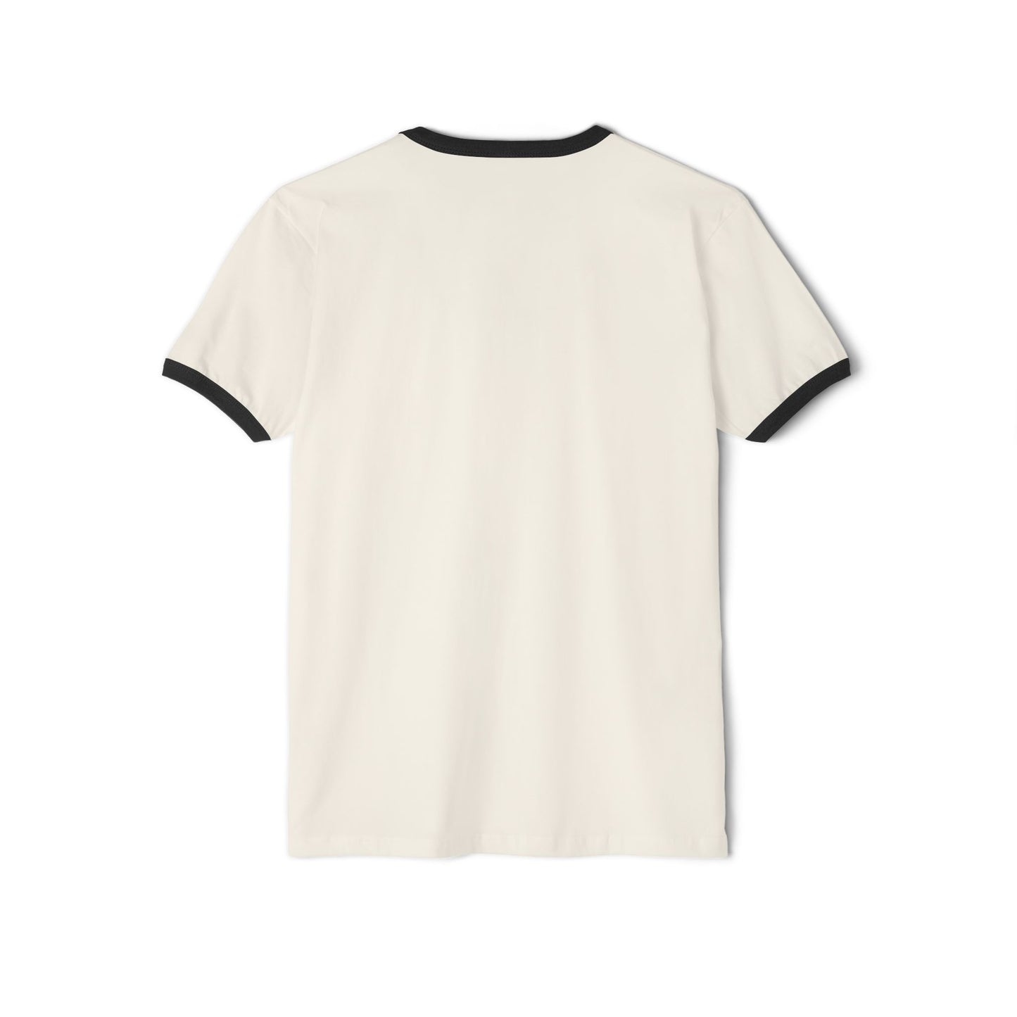 Minimalist 'Ancestors, Not Aliens' Unisex Cotton Ringer Tee | Alien Nation™